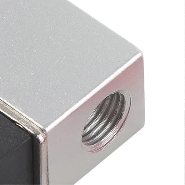 24V DC Rask Respons Elektrisk Magnetventil 2 Posisjon 2-veis Luft Vann Olje G1/4