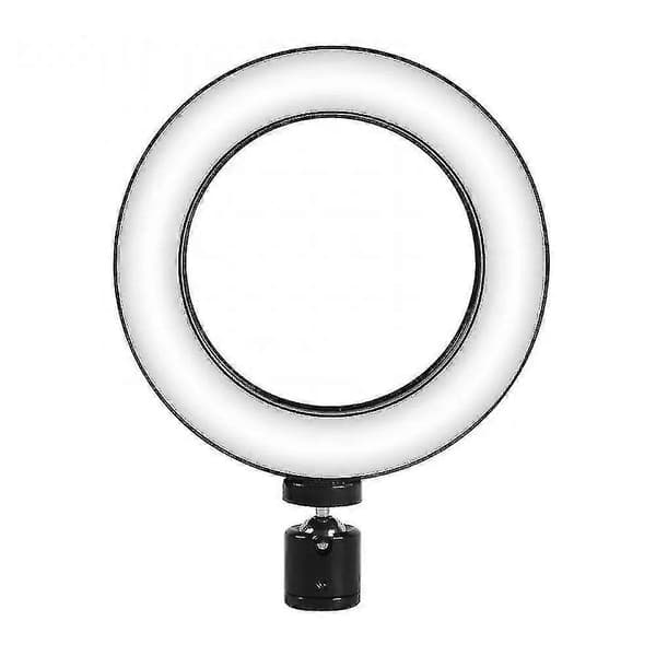 Selfie-lampa/ringlampa (1 styck, vit)