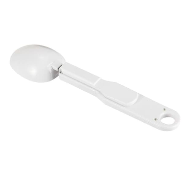 Electronic Spoon Scale White Compact Sensitive High Accuracy Detachable Measuring Spoon Food Scale for Baking