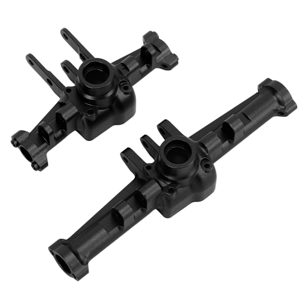 RC forakselhus kåpe Sett CNC-bearbeidet Heavy Duty RC bil oppgraderingsdeler for Traxxas 1/18 RC bil svart