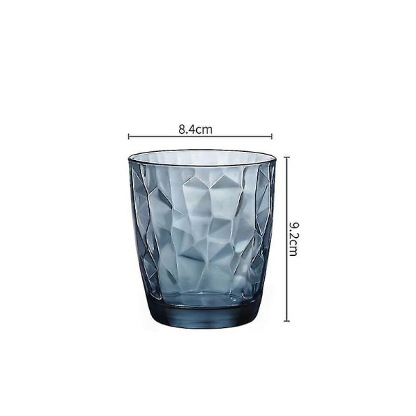 20-ounce plastglas | Set av 8 i 4 kustnära färger