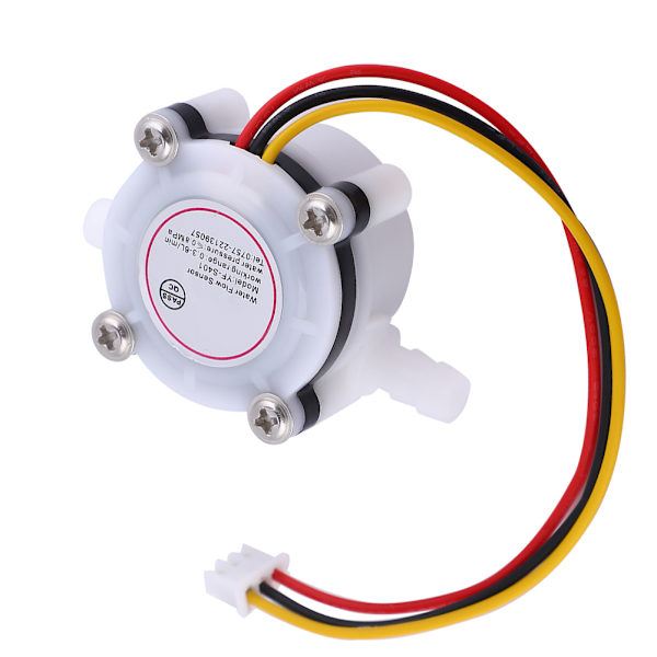 1 st Vatten Hall Flow Effect Sensor Kontroll Flödesmätare med Barb Joint