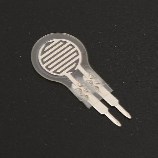 10kg Flexibel Tunnfilmsresistor Typ Tryckkraftsensor Diameter 7,5mm
