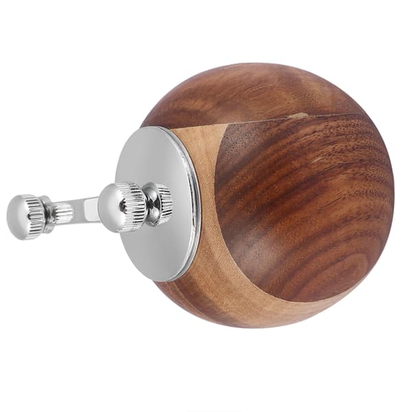 Wood Natural Useful Manual Pepper Grinder Bottle Kitchen Tool