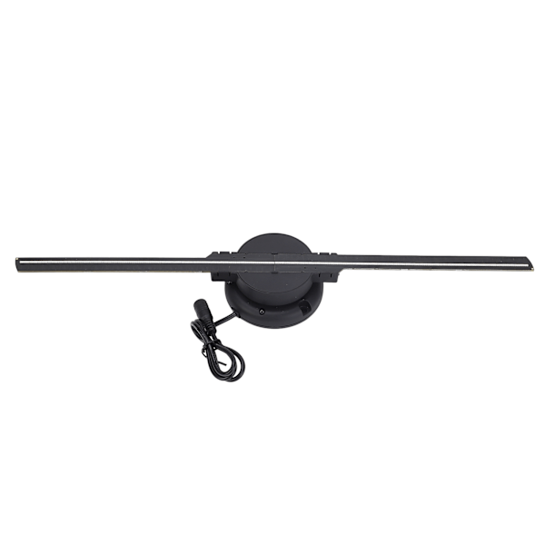 3D Hologramvifte 256LED 400x400mm WiFi Fjernkontroll 3D Hologram Projektor Reklameskjerm 100‑240V Britisk Plugg