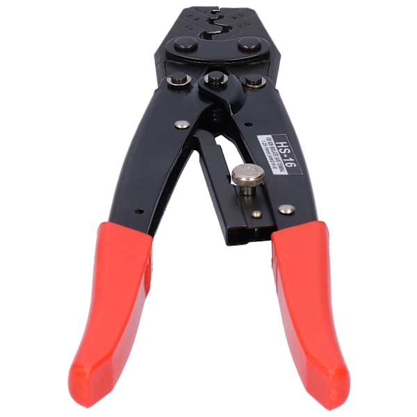 HS‑16 Bare terminal Wire Stripper Ratchet Kabel Crimpning Striptång US 16‑6AWG 1,25‑16mm²