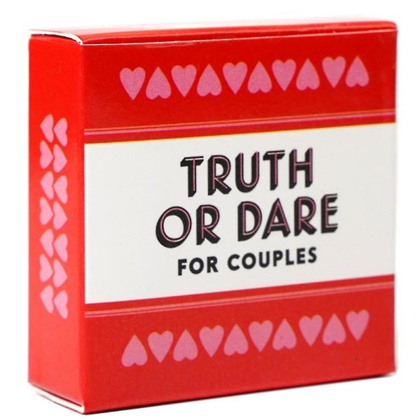 Truth or Dare för par som dricker spel Kortspel Vuxenfest brädspel