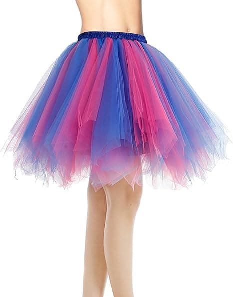 Kort tylskørt ballet tutu underskørt, mange farver[LD]