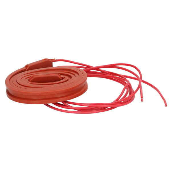 80W Silicone Heating Belt Waterproof Flexible Heating Wrap Self-Control Temperature Heater Belt DC24V