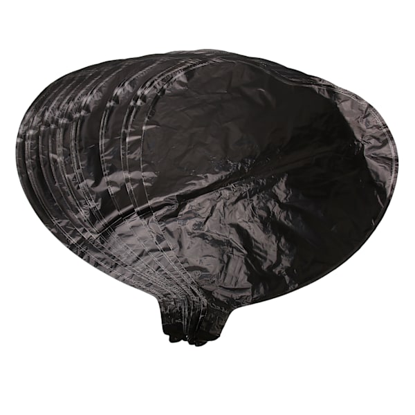50 stk. Hjerteballoner 45 cm Sort Romantisk Multifunktionel Holdbar Festballoner til Bryllup Fødselsdag Ferie