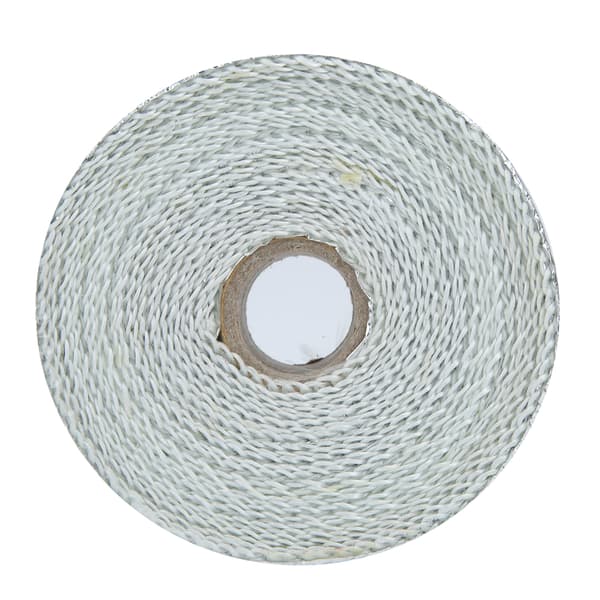 5m Silver Car Heat Insulation Exhaust Header Pipe Wrap Cloth with Strap Auto Accessories