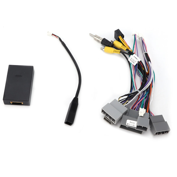 16-polet Audio Kabelharness Adapter Strømkabel med Canbus Box til Android Udskiftning til CRV 2.4/Civic