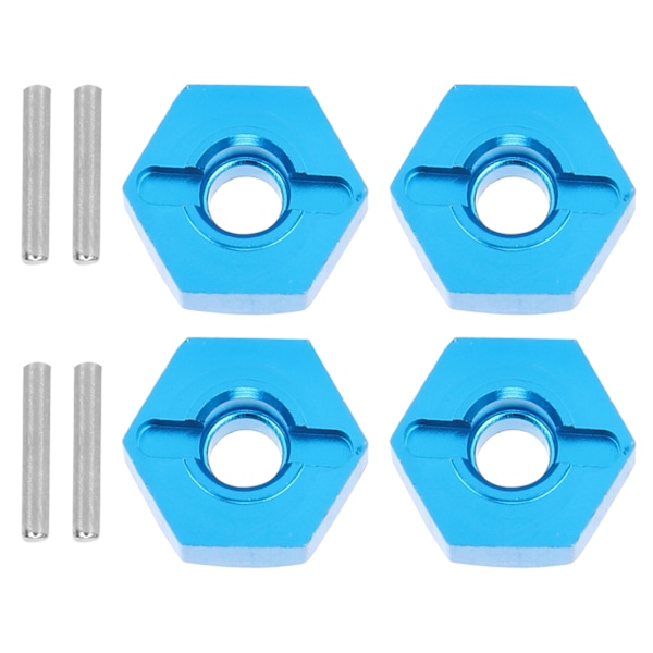 5MM Hjul Hex Montering Hubs Møde med Pins Passer til WLtoys 1/14 144001 RC Bil Blå 1266B