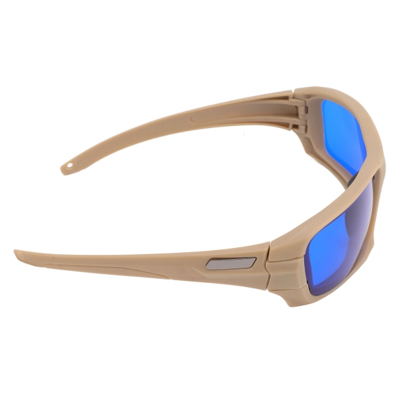 Golfbold-findende briller PC HD UV-beskyttelse og vindbeskyttelse cykelbriller til udendørs kaki