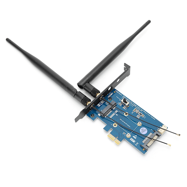 Trådløs Dual Band Adapter med SIM-kortsholder Mini PCI-E til PCI-E 1X netværksudstyr