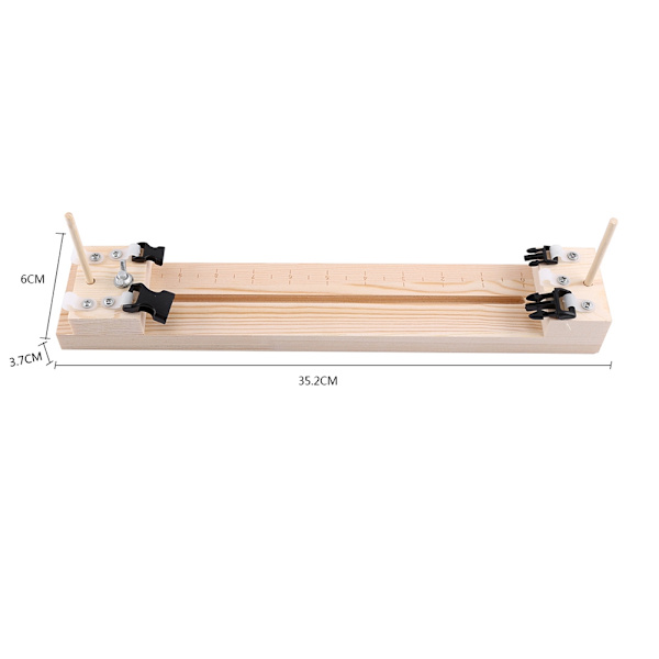 DIY Puu Paracord Jig Rannekeentekijä Ranneke Neulontatyökalu