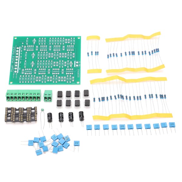 PreAmplifier Modul DIY Kit 3-Kanals Output NE5532 Op Amp Dual DC9-15V -24dB Oct