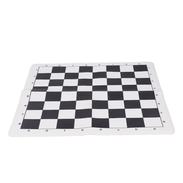 Schackbräde Endast schackbräde PU Portable Soft Standard 35x35cm för resor utomhuscamping
