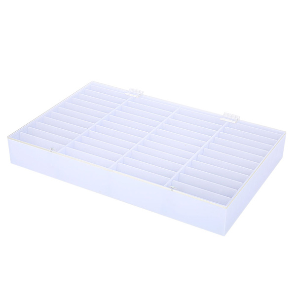 Tomme Spiktips Opbevaringsboks Klar Neglekunst Dekorationsbeholder Falske Negle Display Case