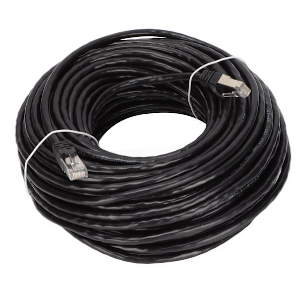 Cat 6 Ethernet-kabel EMI-skydd Låg returförlust 10 Gbps Höghastighets RJ 45-kontakt Internetsladd för PC 30 meter