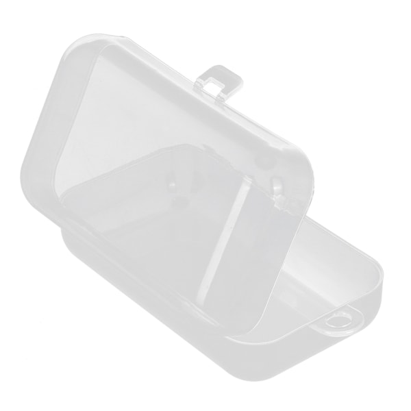 Transparent ansikts Jawline Trainer Box förvaringsväska Behållare för Jawline träningsboll L 13 x 8 x 5 cm / 5,1 x 3,1 x 2in