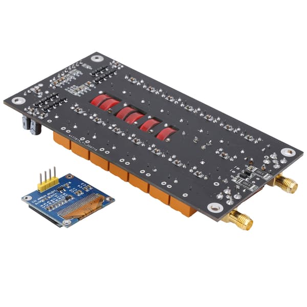 Antenne Tuner Board med Skjerm Ferdig Versjon DIY Kits Tester Komponenter ATU‑100 400mA