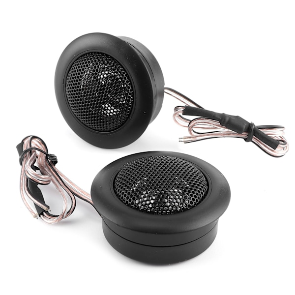 2 st. Bilhögtalare Diskanthögtalare 120W Hög Effekt Universal Liten Ljudmusikspelare 2k~22kHz