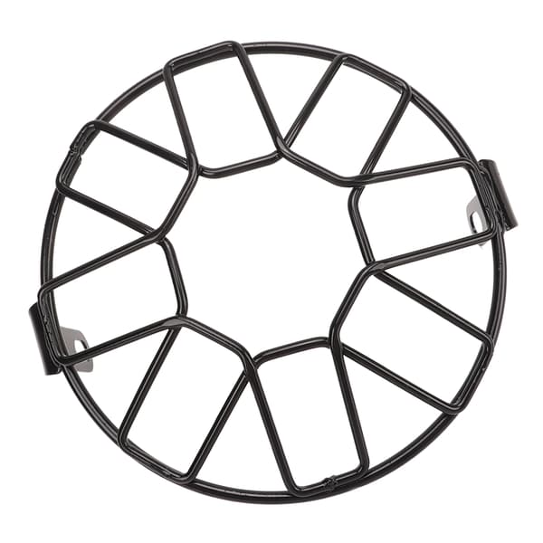 Motorcycle Headlight Guard Grill Headlight Mesh Grill Cover Universal for Motorcycle with 6.5 inch Headlight Double Cross Section