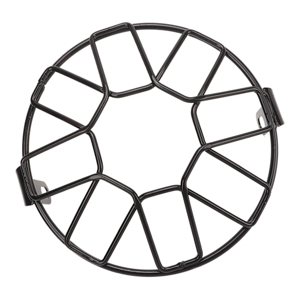 Motorsykkel Frontlysgrill Grill Frontlys Mesh Grillbeskyttelse Universal for motorsykkel med 6,5 tommers frontlys dobbelt tverrsnitt