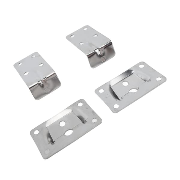 Removable Stainless Steel Caravan, 1 Pair Desk, Removable Table Bracket, Replacement for RV Boat