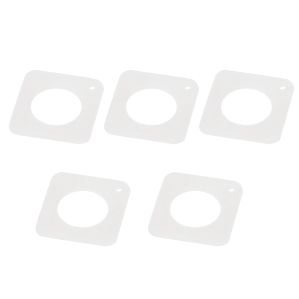 5 stk stegmotor vibrasjonsdempere silikon støtdempere sett kit 3D-skriver tilbehør