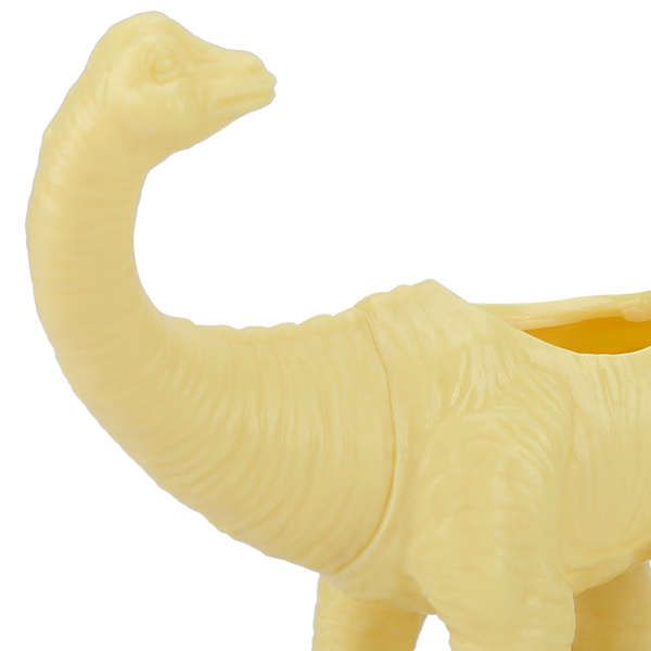 Dinosaurus-kukkakruunu Kaktus Mehikasvi-ruukku Puutarhakoriste (keltainen)