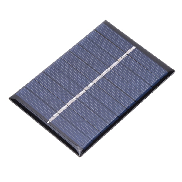2 stk. 0,6W 5V Polysilicium Solpanel Opladning Strømbord Oplader til Små Strømapparater 80x55mm