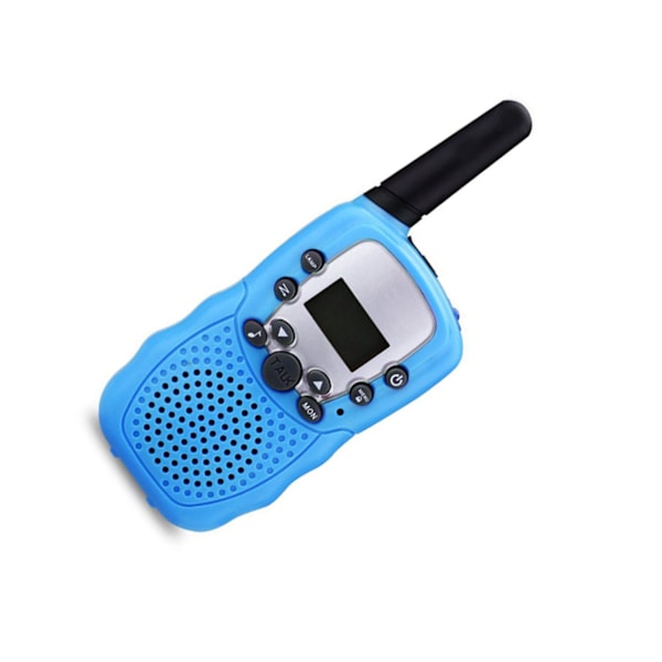 2 kpl lasten walkie talkie 3 km kantamaa selkeä ääni Käsikäyttöinen 2-suuntainen radiolelu lapsille sininen