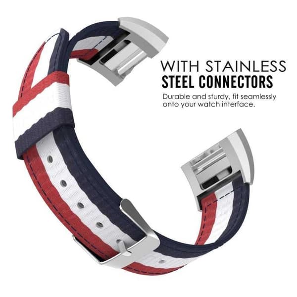 Nato Armbånd Fitbit Charge 2 multifärg multicolor