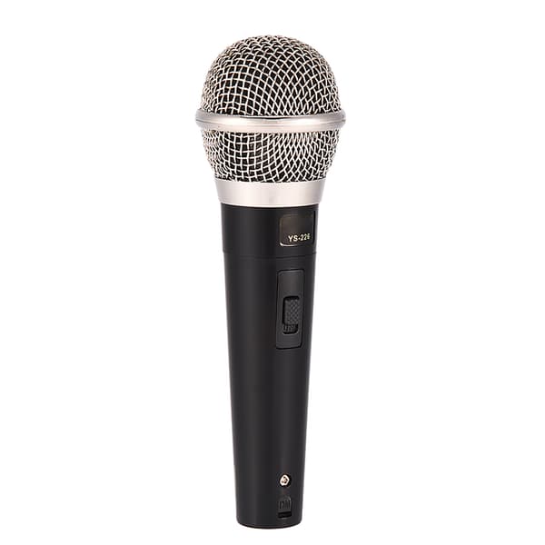 Profesjonell håndholdt kablet dynamisk mikrofon for klar karaoke og sangytelse
