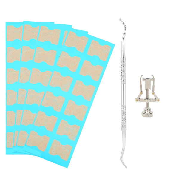 Ingrown Toenail Corrector Patch Ingrown Nail Corrector Cuticle Pusher Pedicure Tool 48 Pcs Patch
