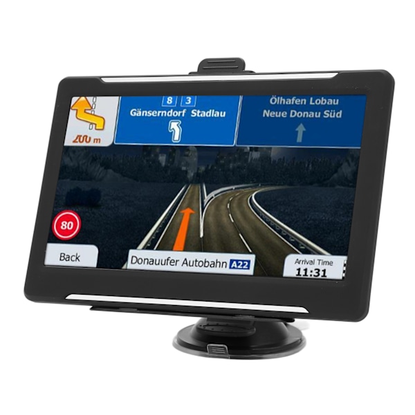 GPS-navigering 7-tums skärm högupplöst 8GB 256MB Universal för personbil lastbil