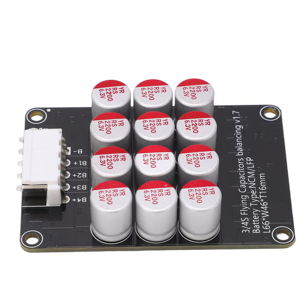 Batteri Aktiv Equalizer 3S 4S 5A Balancer Energi Overførselskort 1,8V-4,5V til beskyttelse