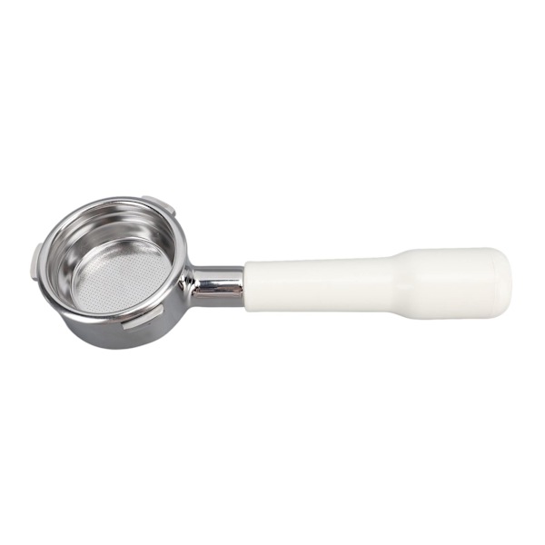 58 mm 3-korvainen Bottomless Portafilter Kahvi Bottomless Portafilter Barsetto Kahvikoneelle C2 Muovi Valkoinen