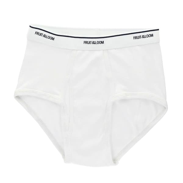 Hvite truser (3-pakning) Kompatibel med menn White Large