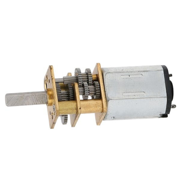 12FN20 DC 6V Gearmotor 10RPM 3x10mm Akselreduktion Gearmotor til robot