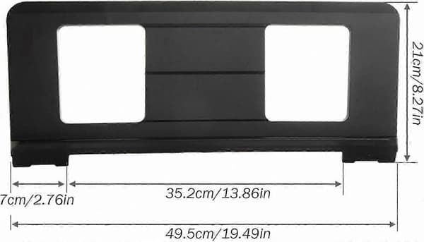 Universal nodestativ til klaverer og tablets, kompatibelt med PSR KBP DGX-keyboards