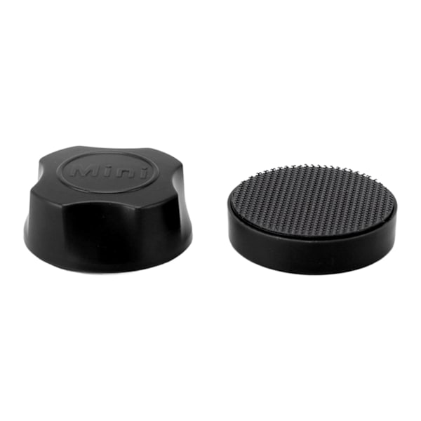 Magnetisk alge-skraber til akvarium Ergonomisk lille magnetisk glasrenser til akvarium Sort