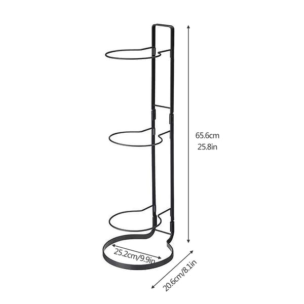 Basketballstativer Hjemme Boldopbevaring Stativ Jern Multi Layer Fodbold Bold Display Stativ