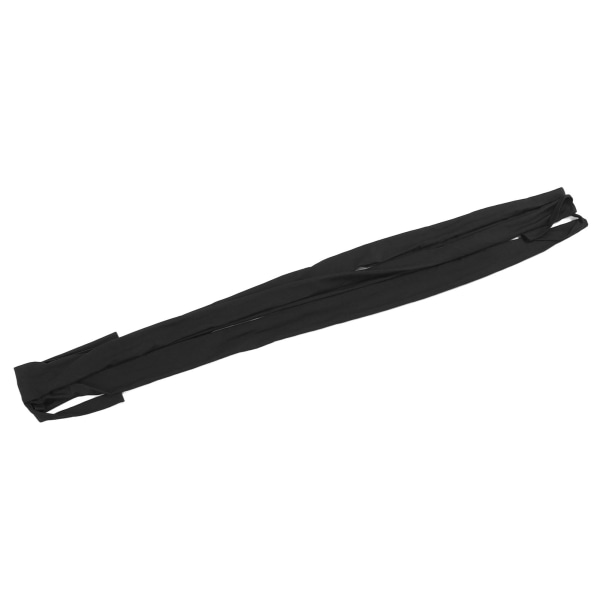 Hästsvansväska Wrap Polyester Håll svanshuden ren Lätt att fläta Hästar 3-rörssvansväska för häst Svart