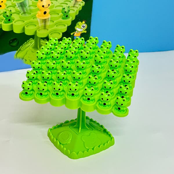 Kids Balance Tree Toy Improve Coordination Educational Animal Stacking Tree Game for Desktop
