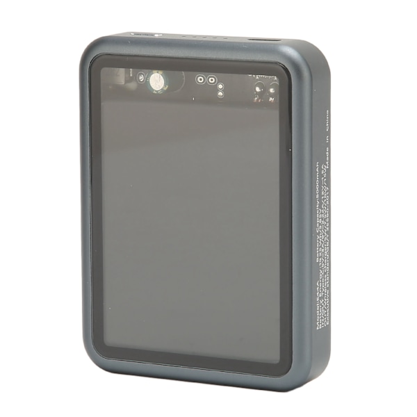 Mini Magnetisk Trådløs Powerbank Bærbar Lader Innebygd NTC Temperatursensor Transparent Skal for Mobiltelefon E44A 5000mAh