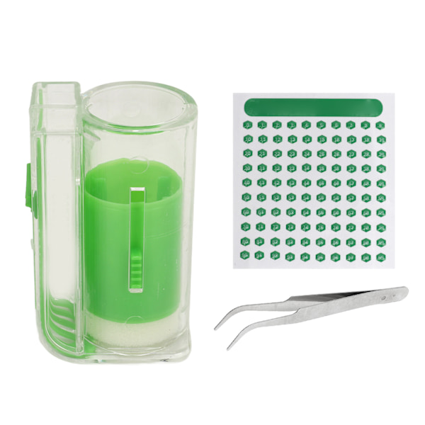 Bee Queen Marking Tool Nummer 1-99 Bi Dronning Markeringssticker Kit til Biavl Observation Management