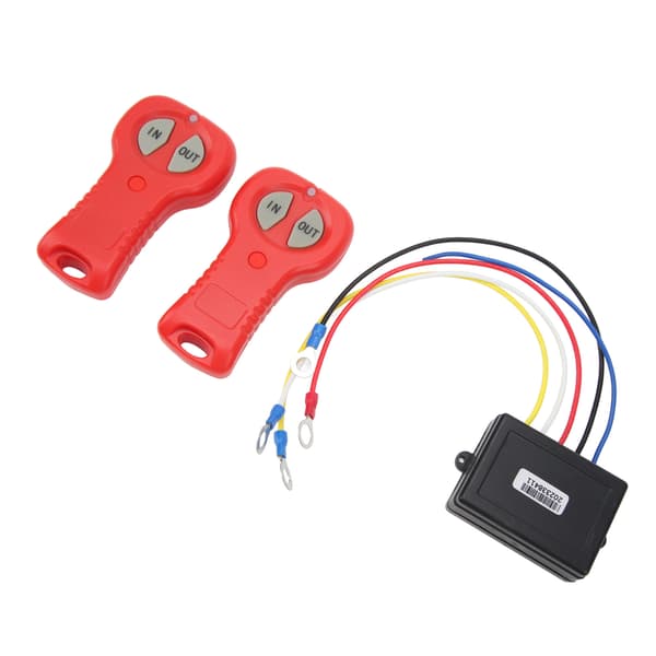 Trådlös vinschfjärrkontroll kit DC12V 24V Effektiv Snabb Respons Hög Säkerhet för Lastbil ATV SUV